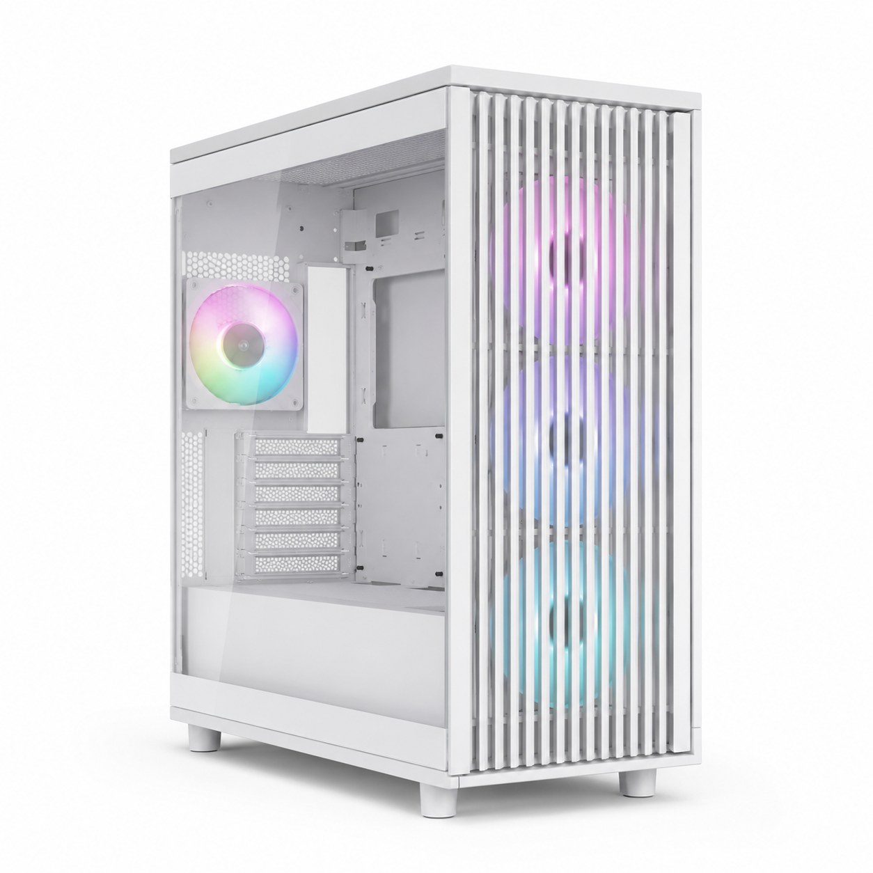 Pixmo Prism ATX Kasa — Beyaz